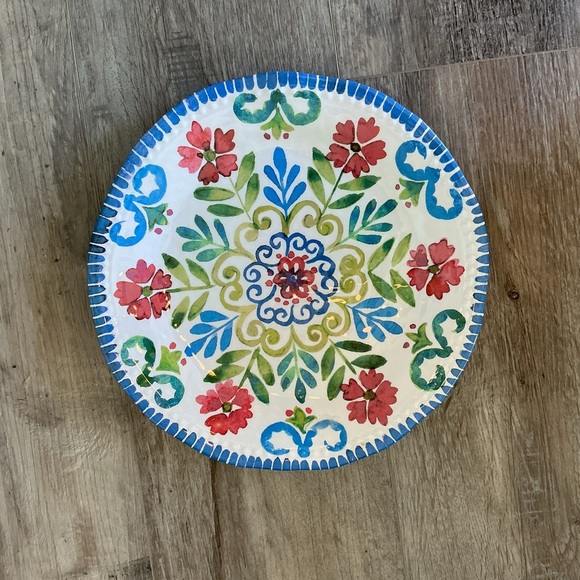 Set of 4 Tommy Bahama Floral Dinner Plates - Picture 2 of 7